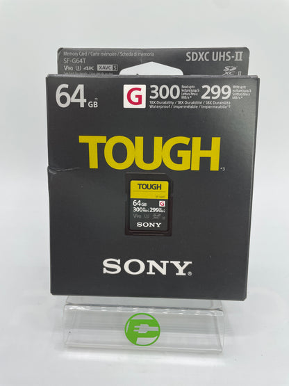 Sony Tough 64GB SDXC Memory Card SF-G64T