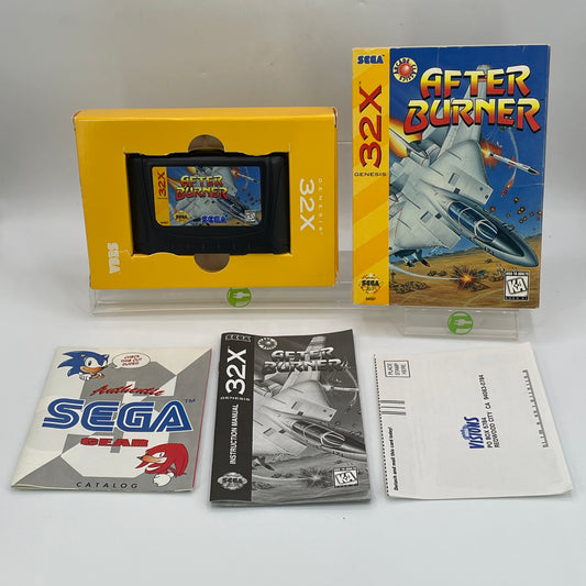 After Burner (Sega 32X, 1994) CIB