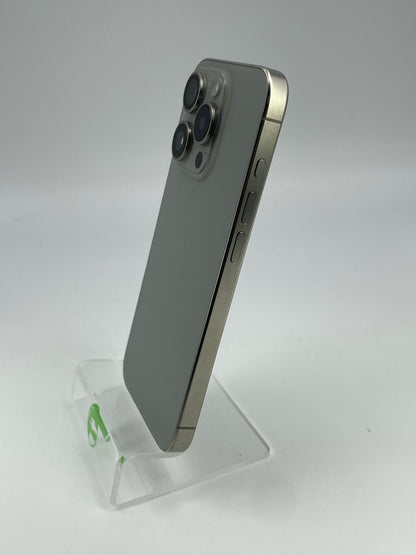 Factory Unlocked Apple iPhone 15 Pro 128GB Natural Titanium MTQP3LL/A