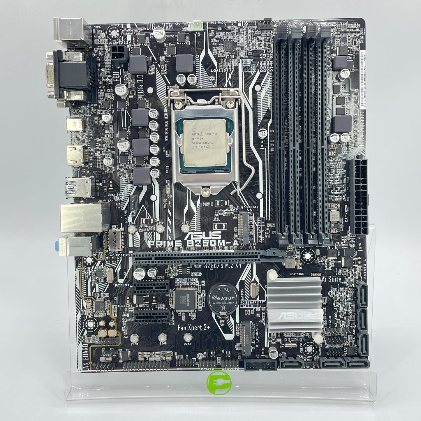 Asus Prime B250M-A LGA 1151 microATX Intel DDR4 Motherboard & i5-7400 3.00GHz CPU