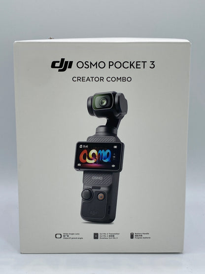 DJI Osmo Pocket 3 Creator Combo 9.4MP Action Camera 1DAE