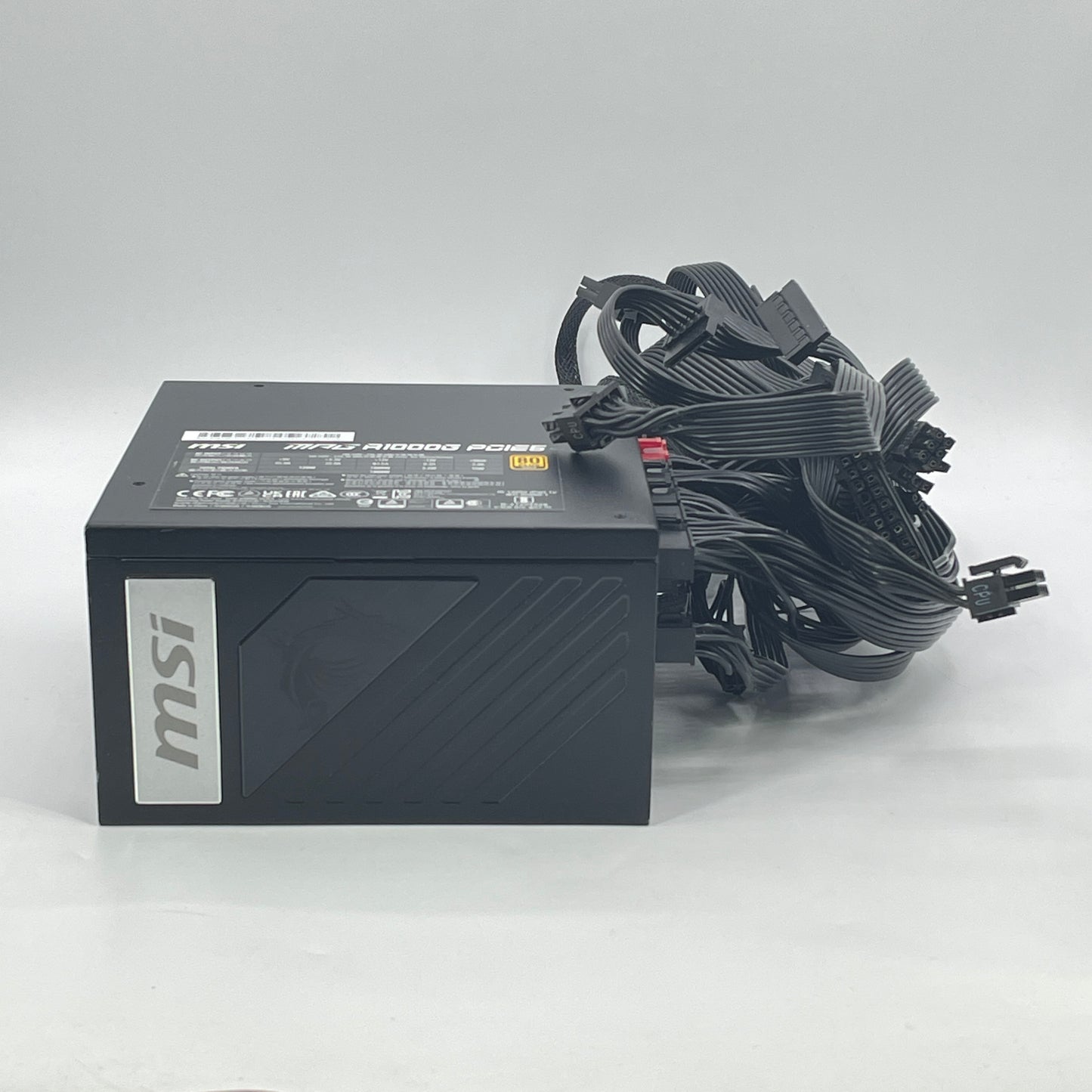 MSi MPG A1000G PCIE5 80 Plus Gold 1000W Fully Modular Switching Power Supply