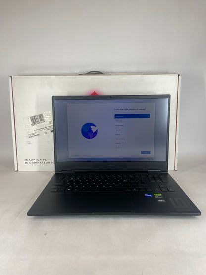 HP OMEN 16-wd0073dx intel core I7-13620h 2.4GHz 16GB RAM 1TB GEFORCE RXT 4060