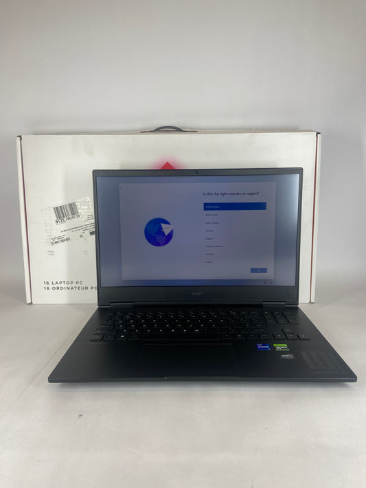 HP OMEN 16-wd0073dx intel core I7-13620h 2.4GHz 16GB RAM 1TB GEFORCE RXT 4060