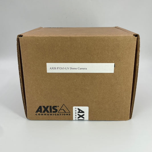 New AXIS P3265-LV Dome Security Camera 02327-001