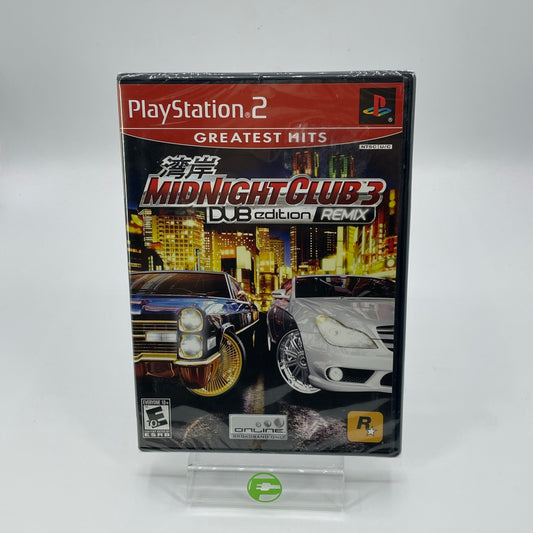 New Midnight Club 3 Dub Edition Remix (Sony PlayStation 2 PS2, 2006)