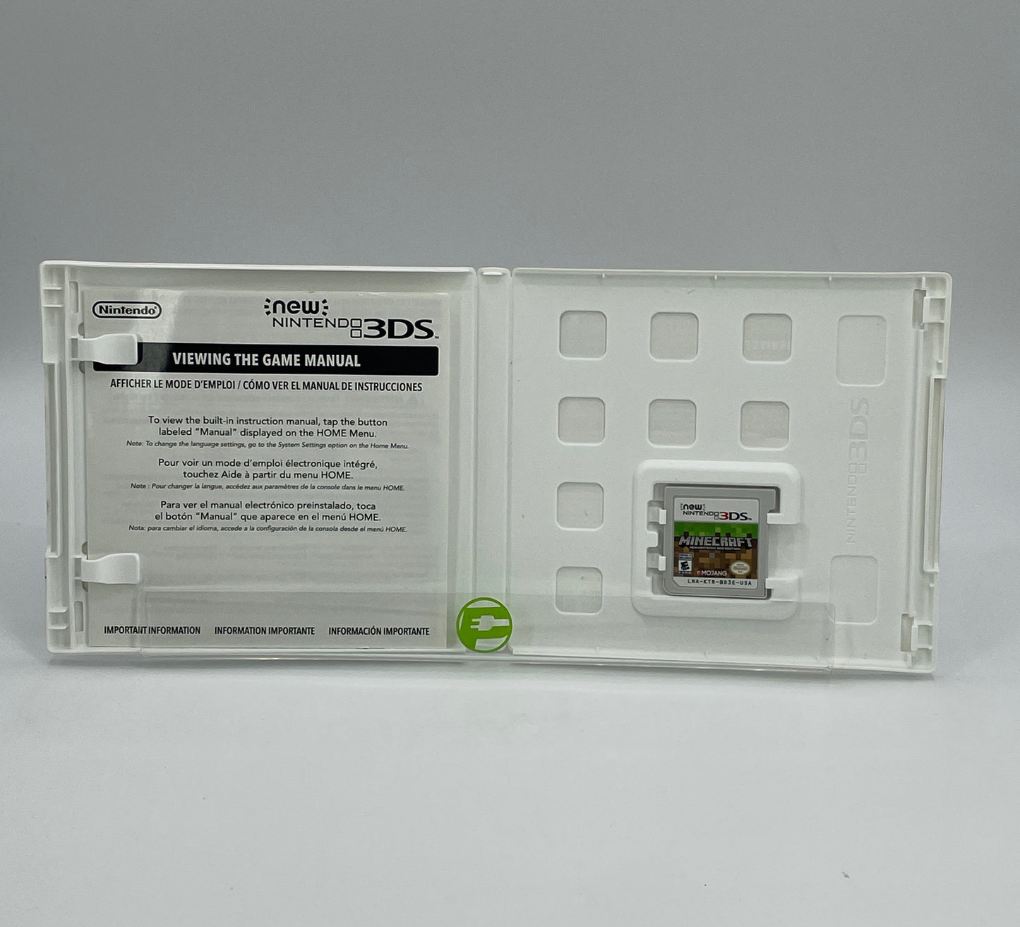 Minecraft New Nintendo 3DS Edition (Nintendo 3DS, 2017) CIB