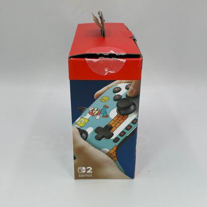 Nintendo Switch 2 Wired Controller Mario Time PowerA 