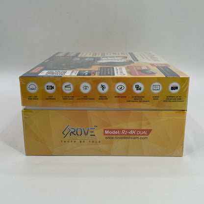 New Rove R2-4K Dual 4K Dash Cam X0049RSXGJ