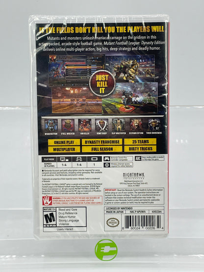 New Mutant Football League Dynasty Edition (Nintendo Switch, 2018)
