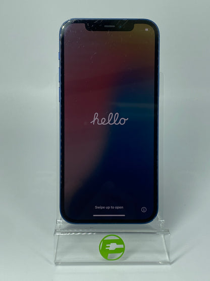Unlocked Apple iPhone 12 64GB 18.6.2 Blue NGF73LL/A