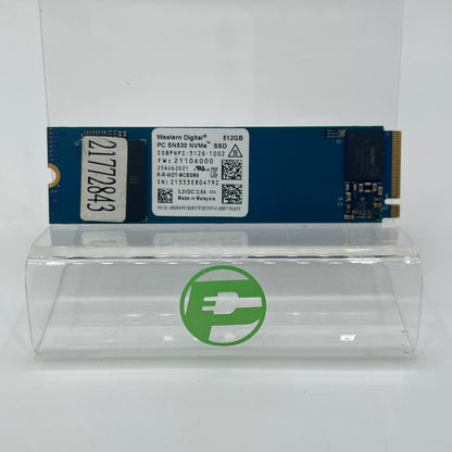 Western Digital 2280mm SN530 512GB M.2 NVMe Gen 3.0 x 4 SSD SDBPNPZ-512G-1002