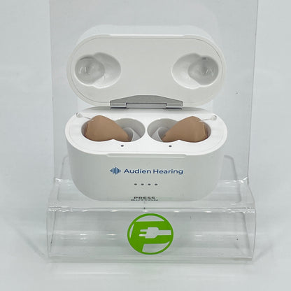 New Audien Hearing Atom Pro 2 Rechargeable OTC Hearing Aids
