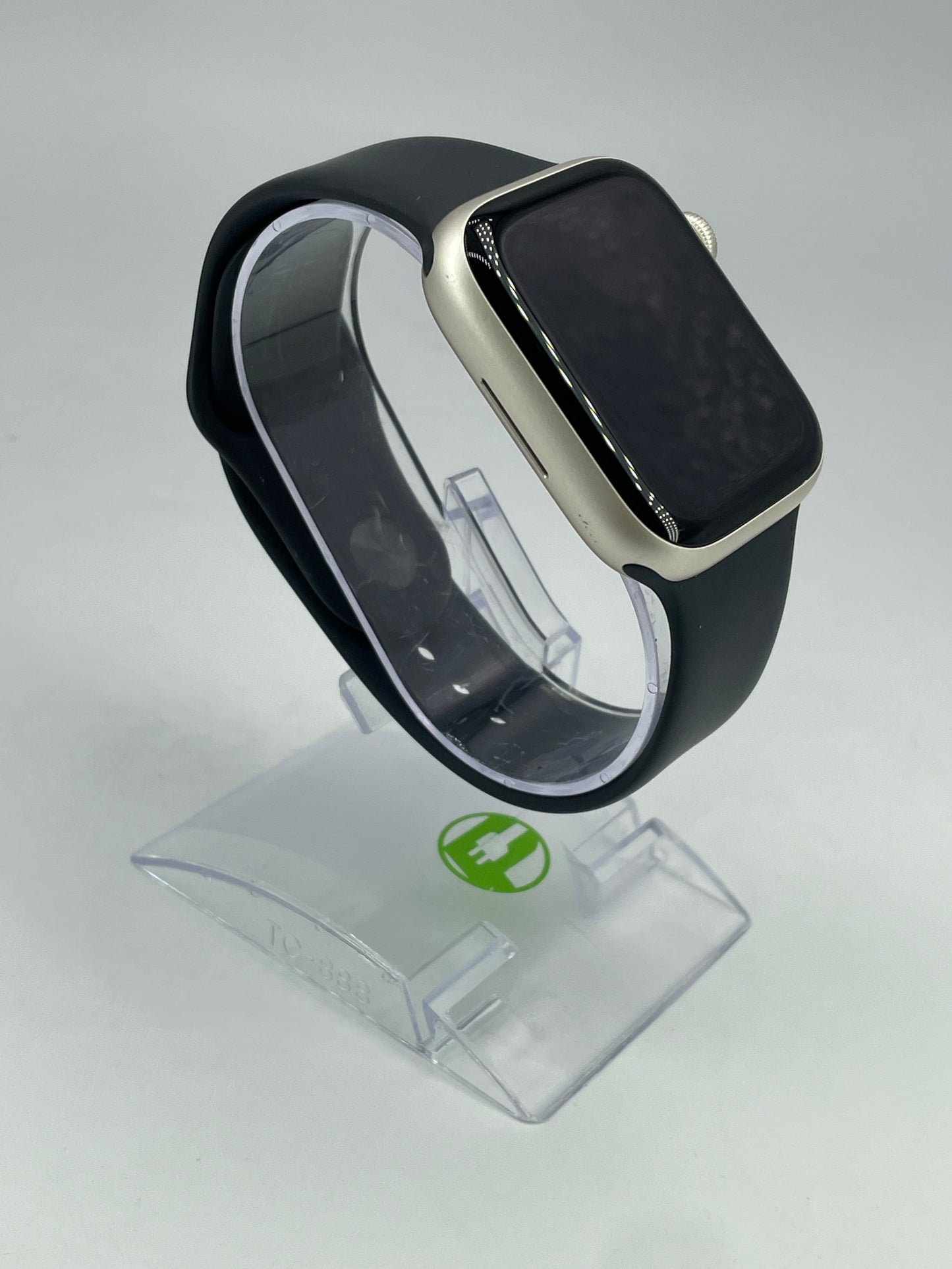 GPS Only Apple Watch Series 9 45MM Starlight Midnight Sport Band MR9P3L/A