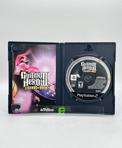 Guitar Hero III Legends of Rock (Sony PlayStation 2 PS2, 2007)