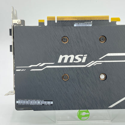 MSI GeForce GTX 1660 Super Ventus OC 6GB GDDR6 Graphics Card