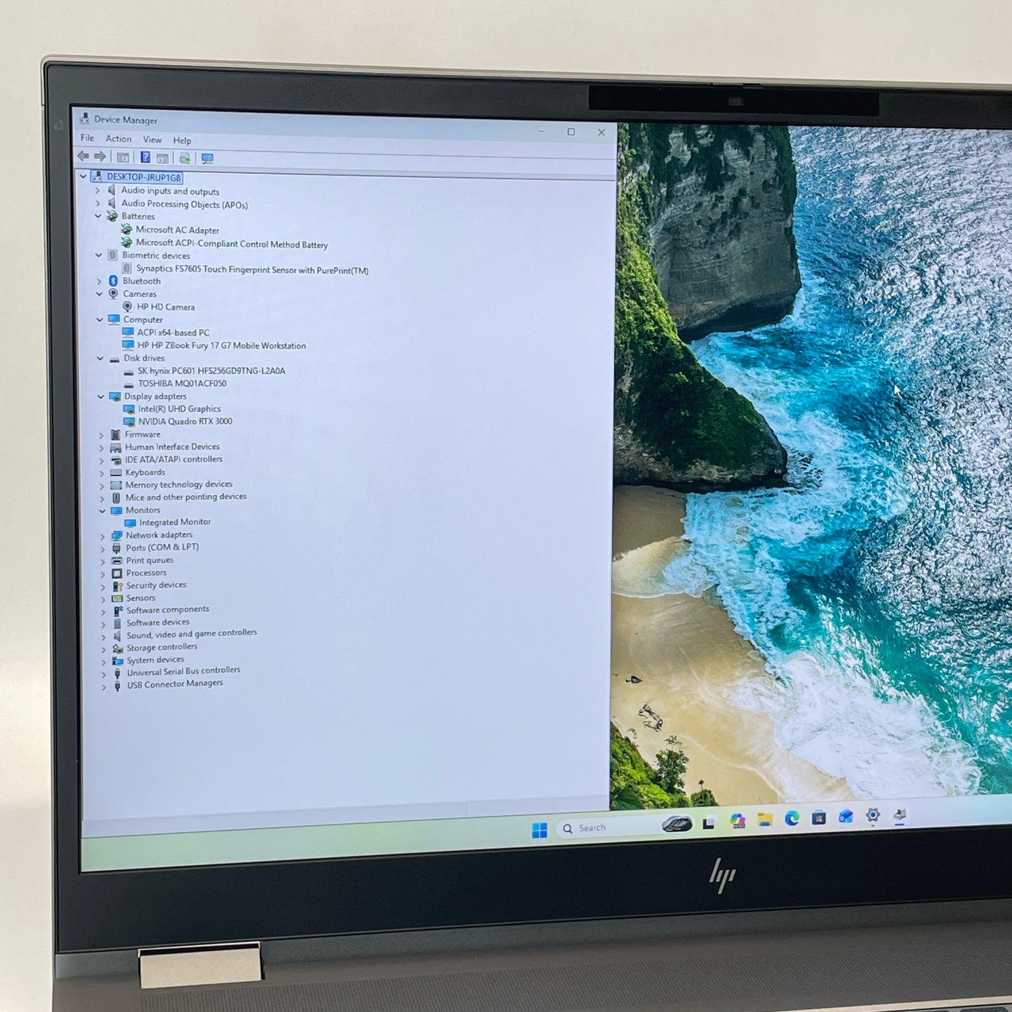 HP ZBook Fury 17 G7 i7-10850H 2.7GHz 32GB RAM 256/500GB Quadro RTX 3000