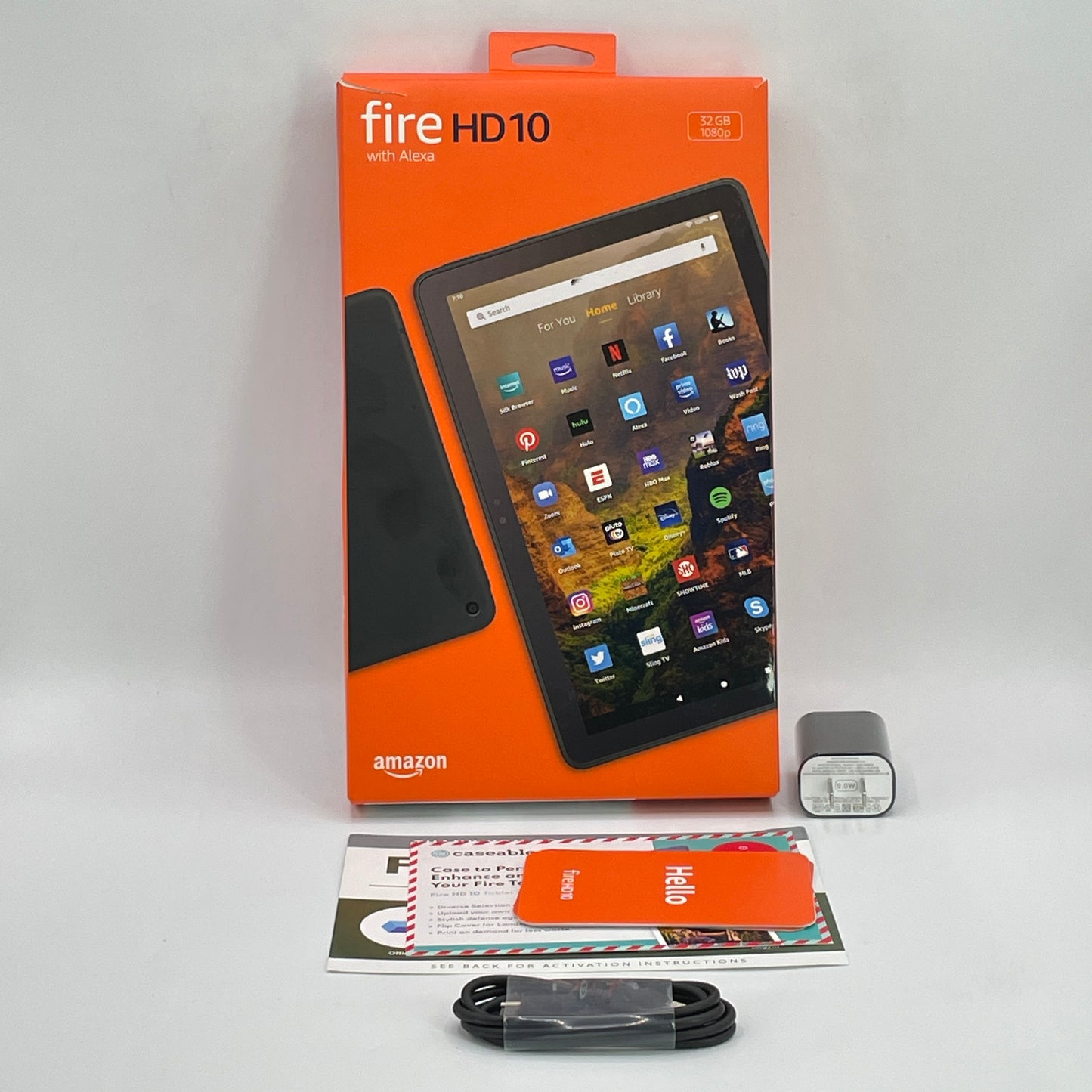 WiFi Only Amazon Kindle Fire HD 10 32GB Black