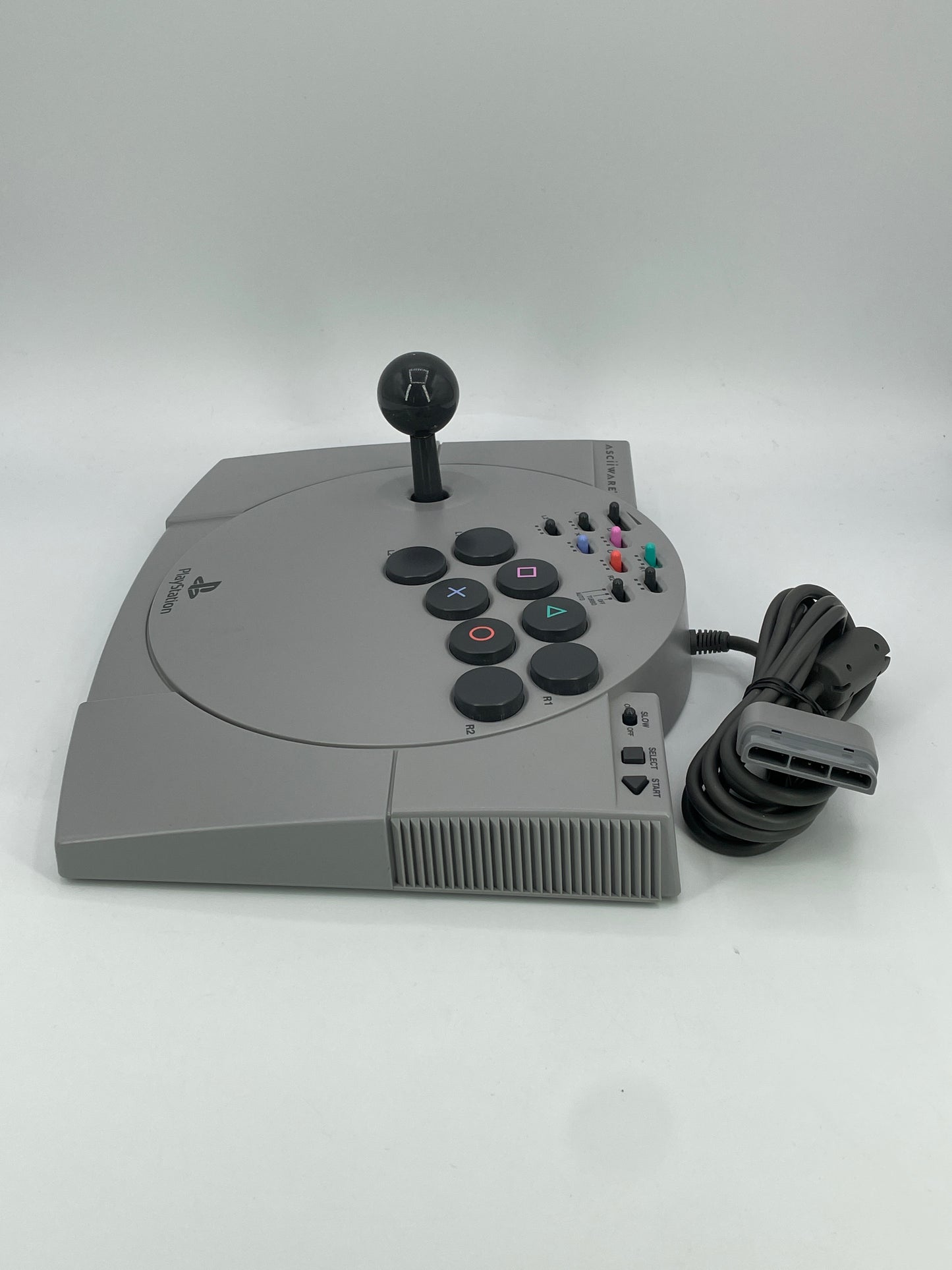 Asciiware Ascii Stick Playstation One PS1 Arcade Joystick Controller