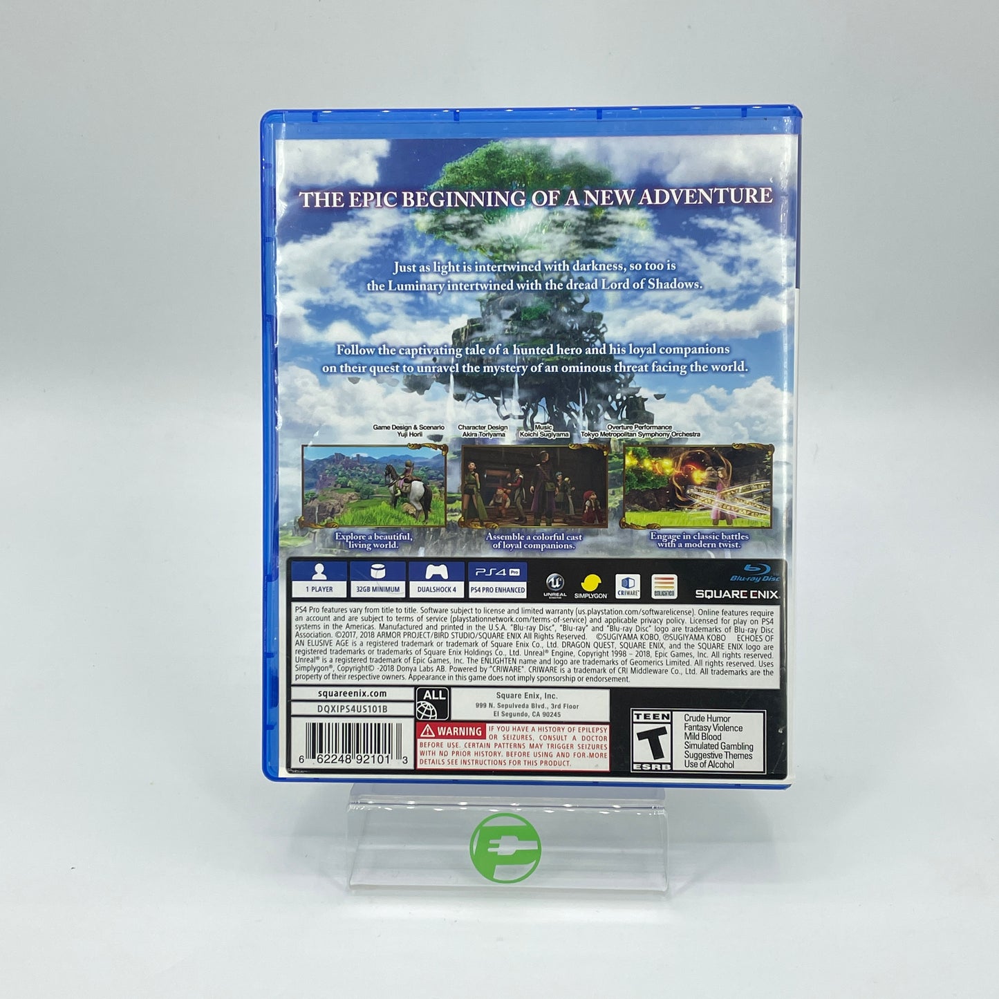 Dragon Quest XI: Echoes of an Elusive Age (Sony PlayStation 4 PS4, 2018)