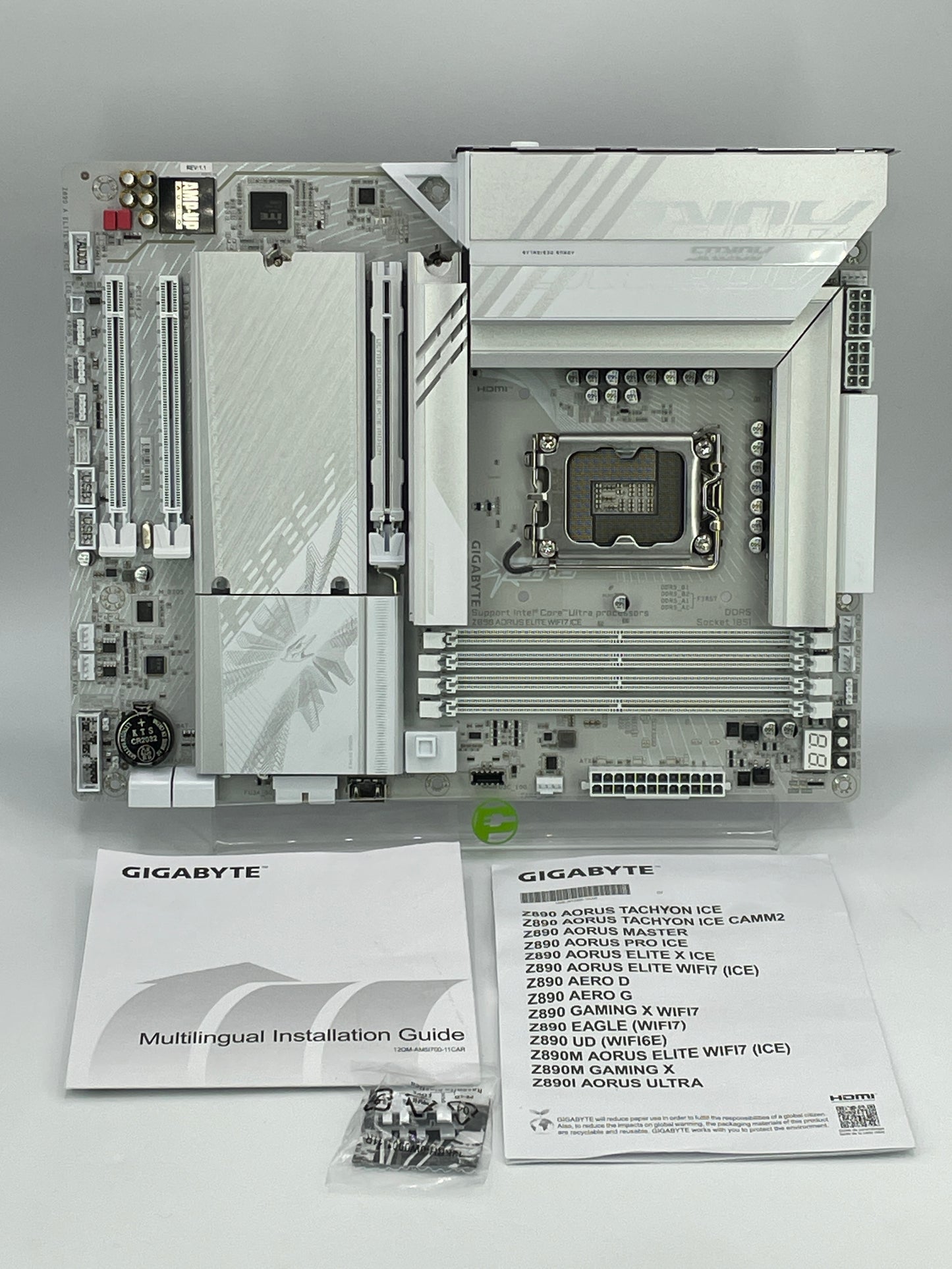 Gigabyte Z890 Aorus Elite Wifi7 Ice LGA 1851 ATX