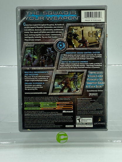 Star Wars Republic Commando (Microsoft Xbox, 2005)