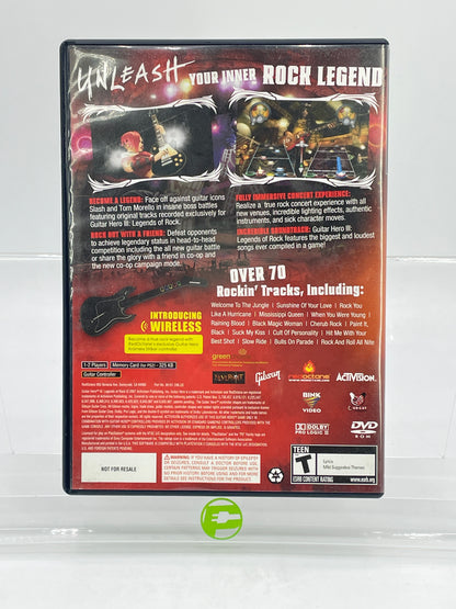 Guitar Hero III Legends of Rock (Sony PlayStation 2 PS2, 2007)