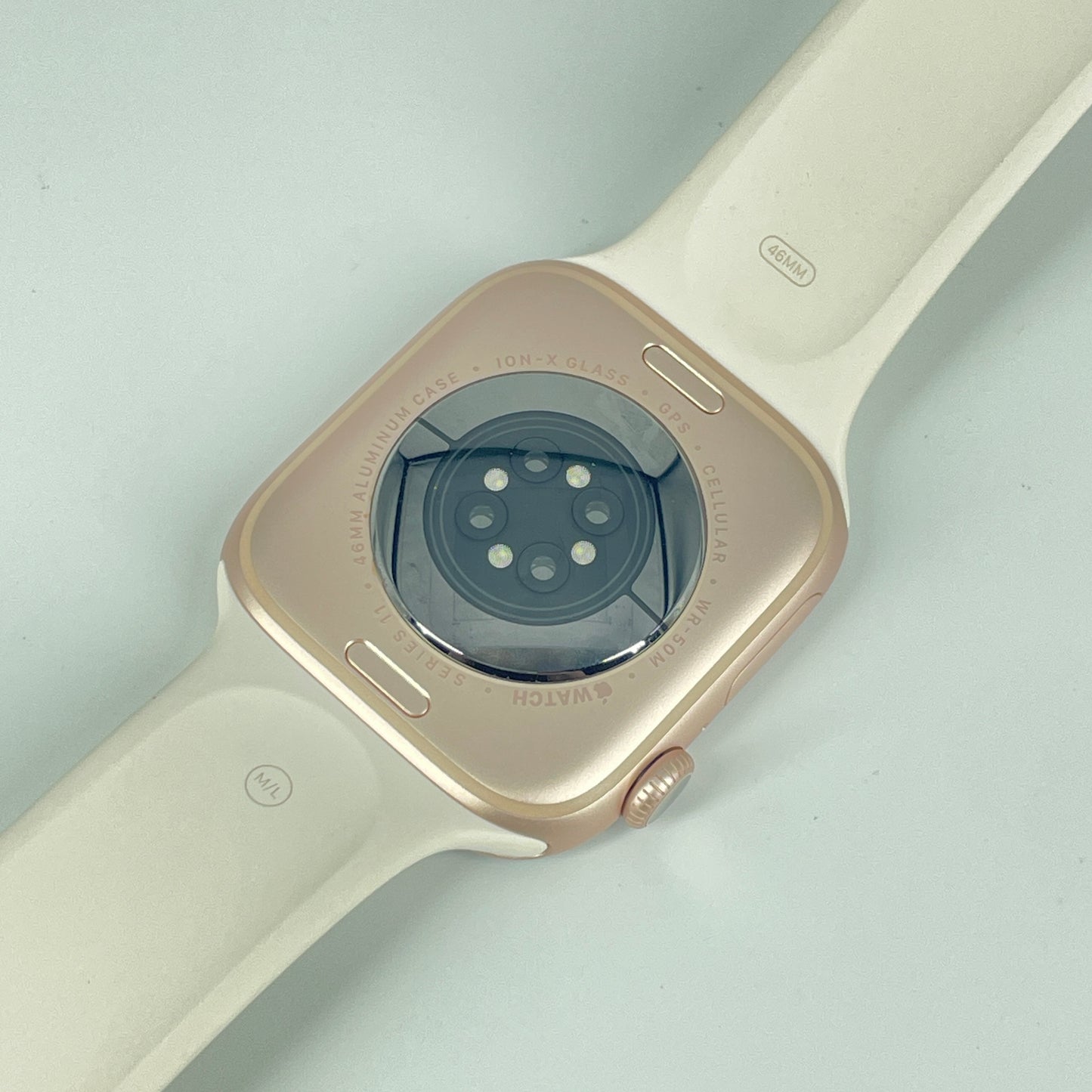 Unlocked Apple Watch Series 11 46MM Rose Gold Aluminum MFCJ4LW/A