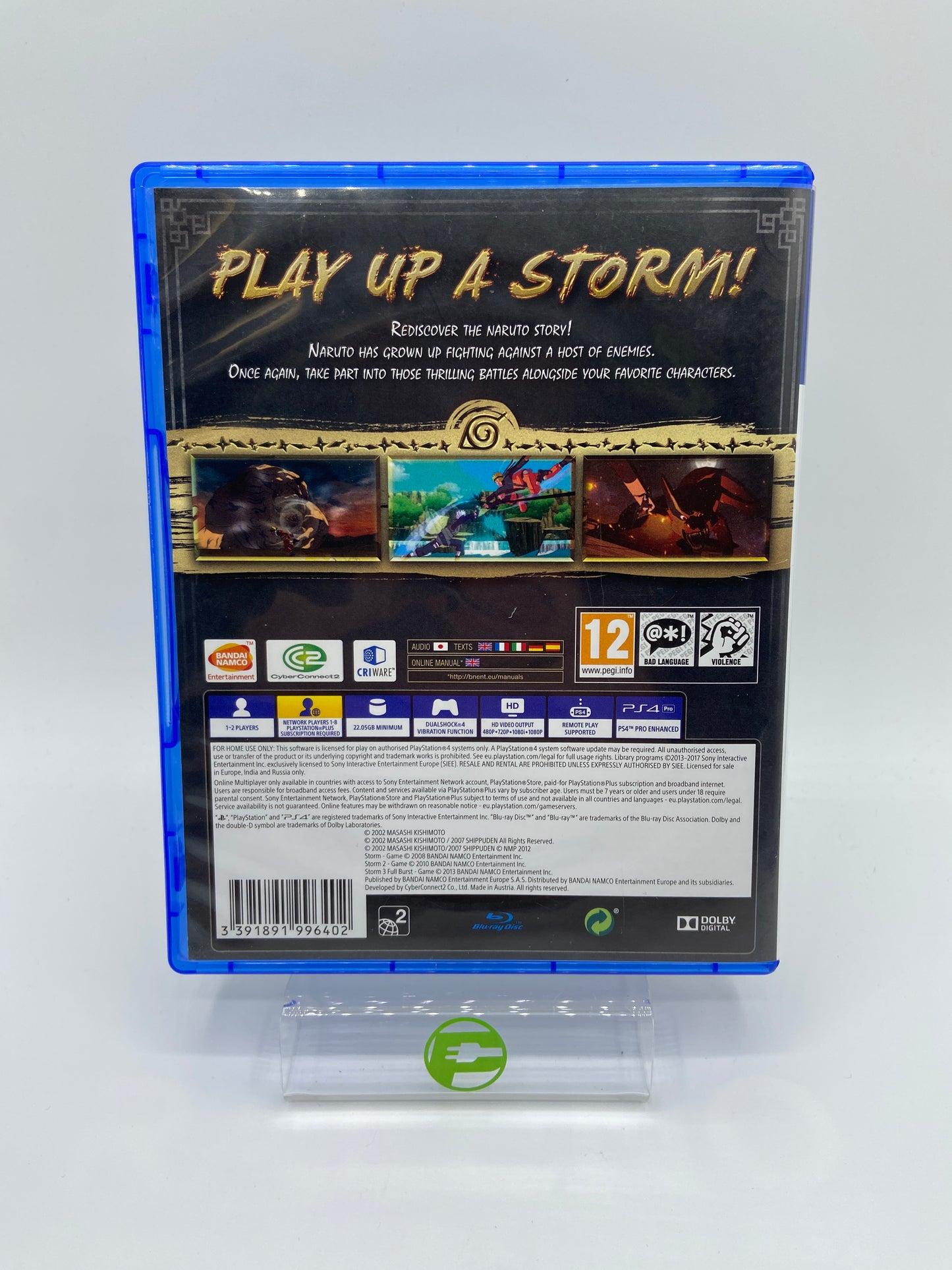 Naruto Shippuden: Ultimate Ninja Storm Trilogy (Sony PlayStation 4 PS4, 2017) 