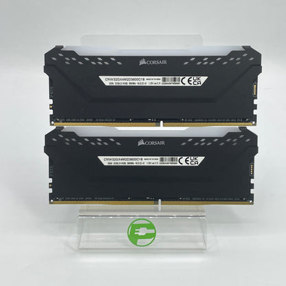 Corsair Vengeance RGB Pro 32GB (2x16GB) RAM DDR4 3600MHz CMW32GX4M2D3600C18
