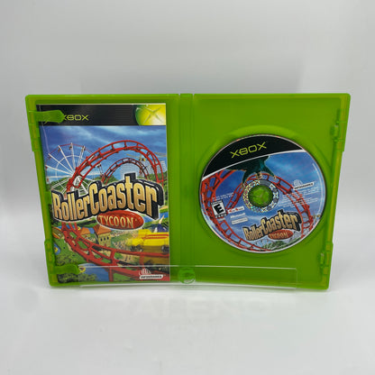 Roller Coaster Tycoon (Microsoft Xbox, 2003) CIB