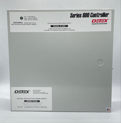 Detex Series 800 Controller Integrated Door Security System 81-800
