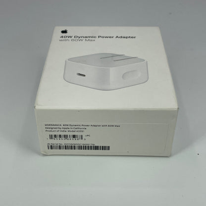 New 2025 Apple - 40W Dynamic Power Adapter with 60W Max MGKN4AM/A