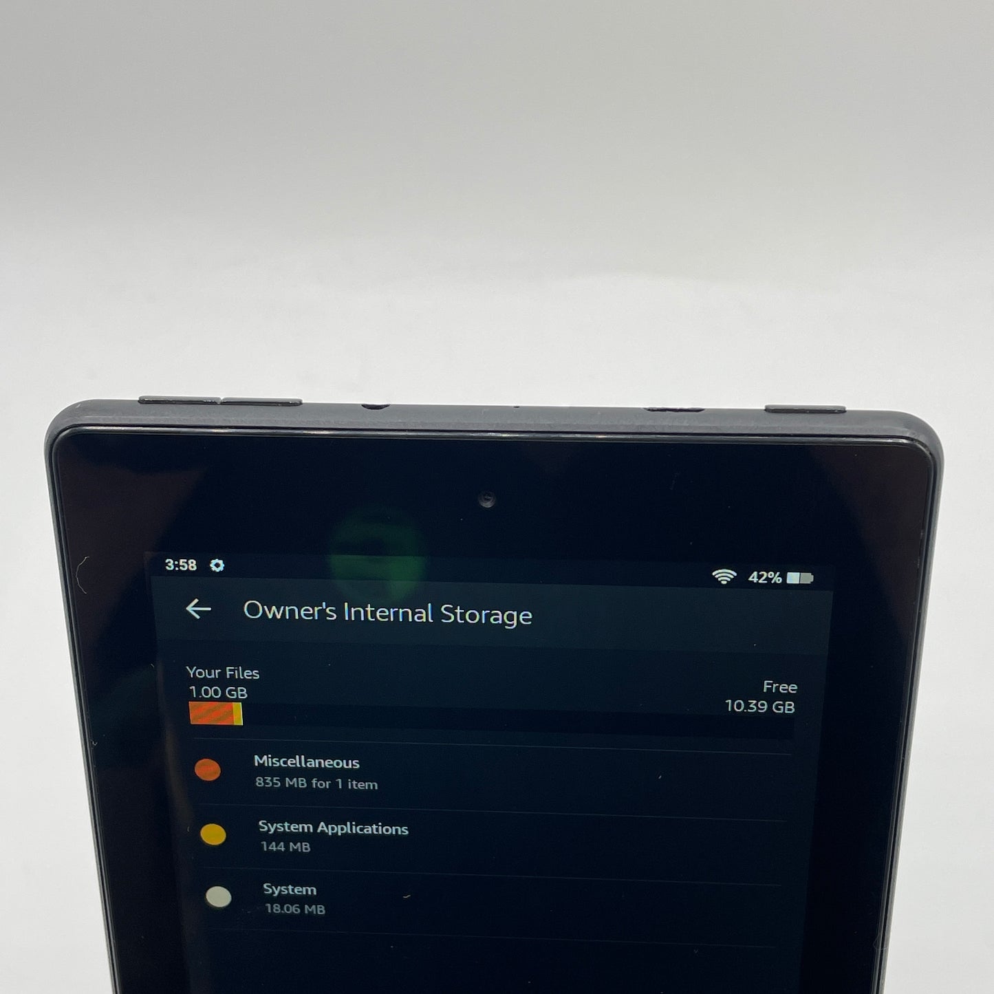 WiFi Only Amazon Kindle Fire 7 9th Gen 10GB Black M8S26G