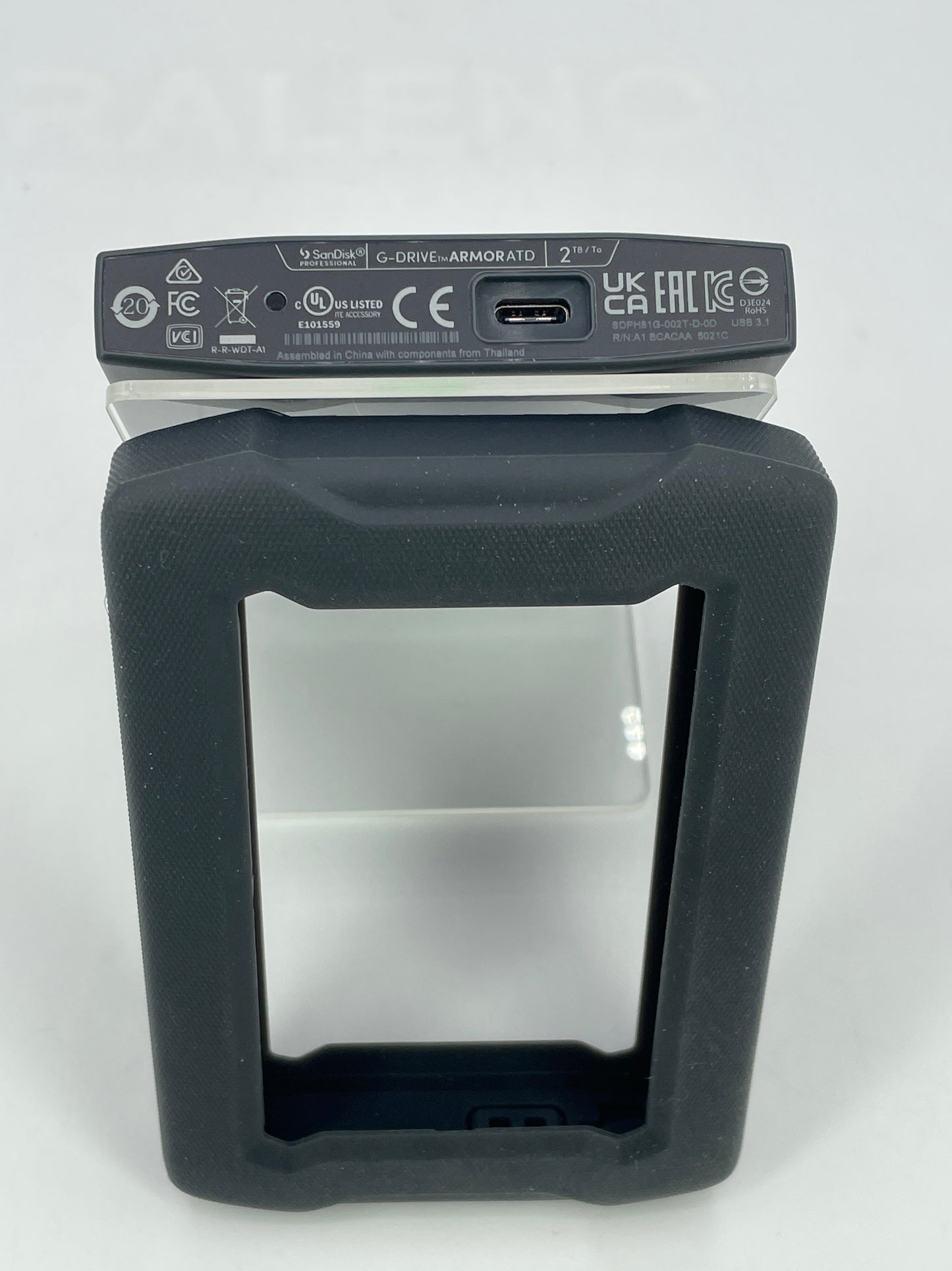 SanDisk 2.5" External Drive ARMORATD 2TB USB 3.1 HDD SDPH81G-002T-D-0D