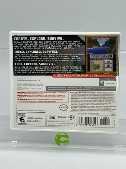 Minecraft New Nintendo 3DS Edition (Nintendo 3DS, 2017) CIB