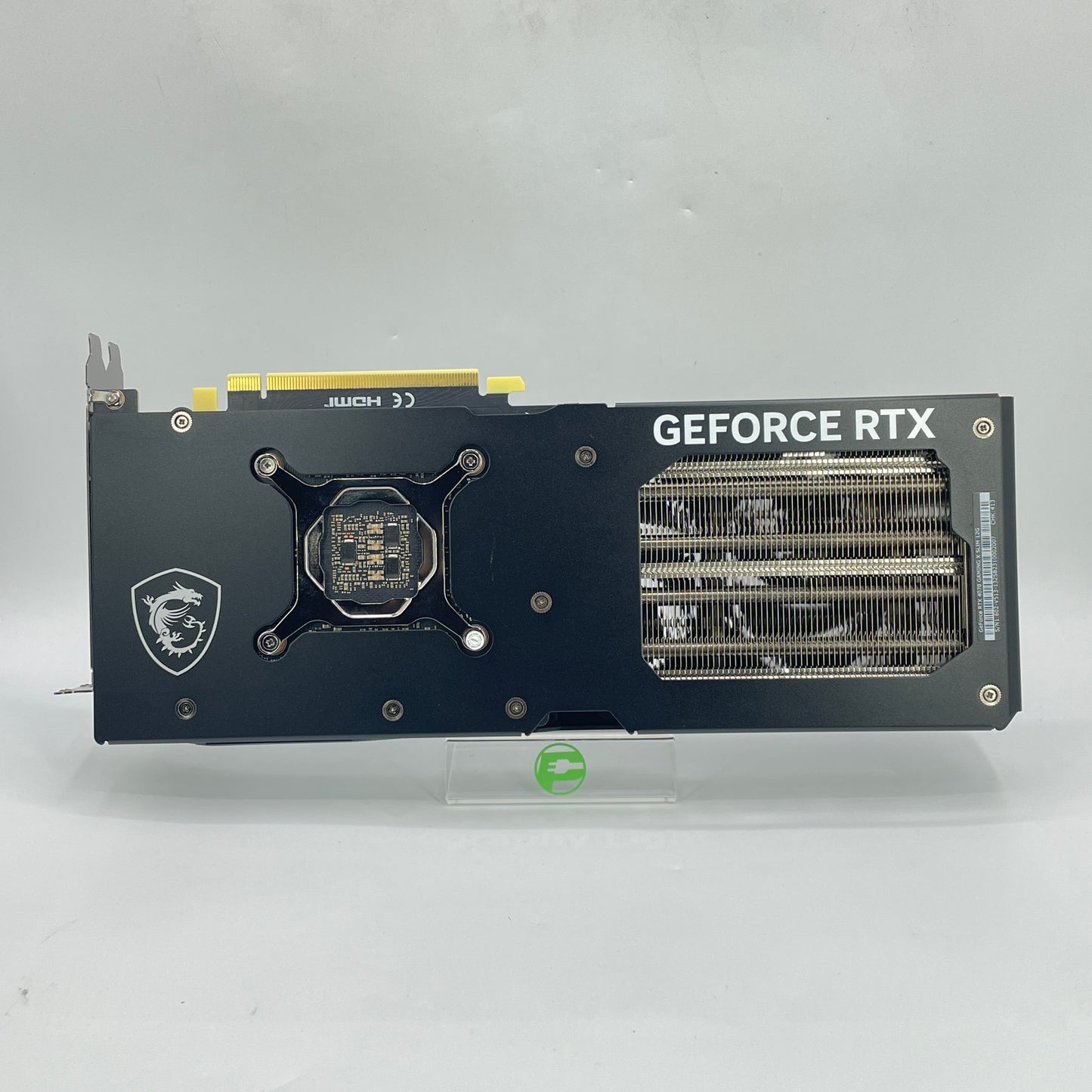MSI GeForce RTX 4070 Gaming X Slim 12GB GDDR6X Graphics Card