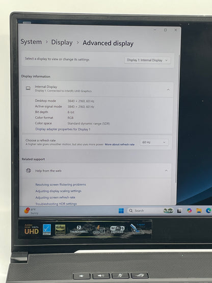 Asus ROG Zephyrus M15 GU502L 15.6"i7-10750H 2.6GHz 16GB 1TB SSD GeForce RTX 2060