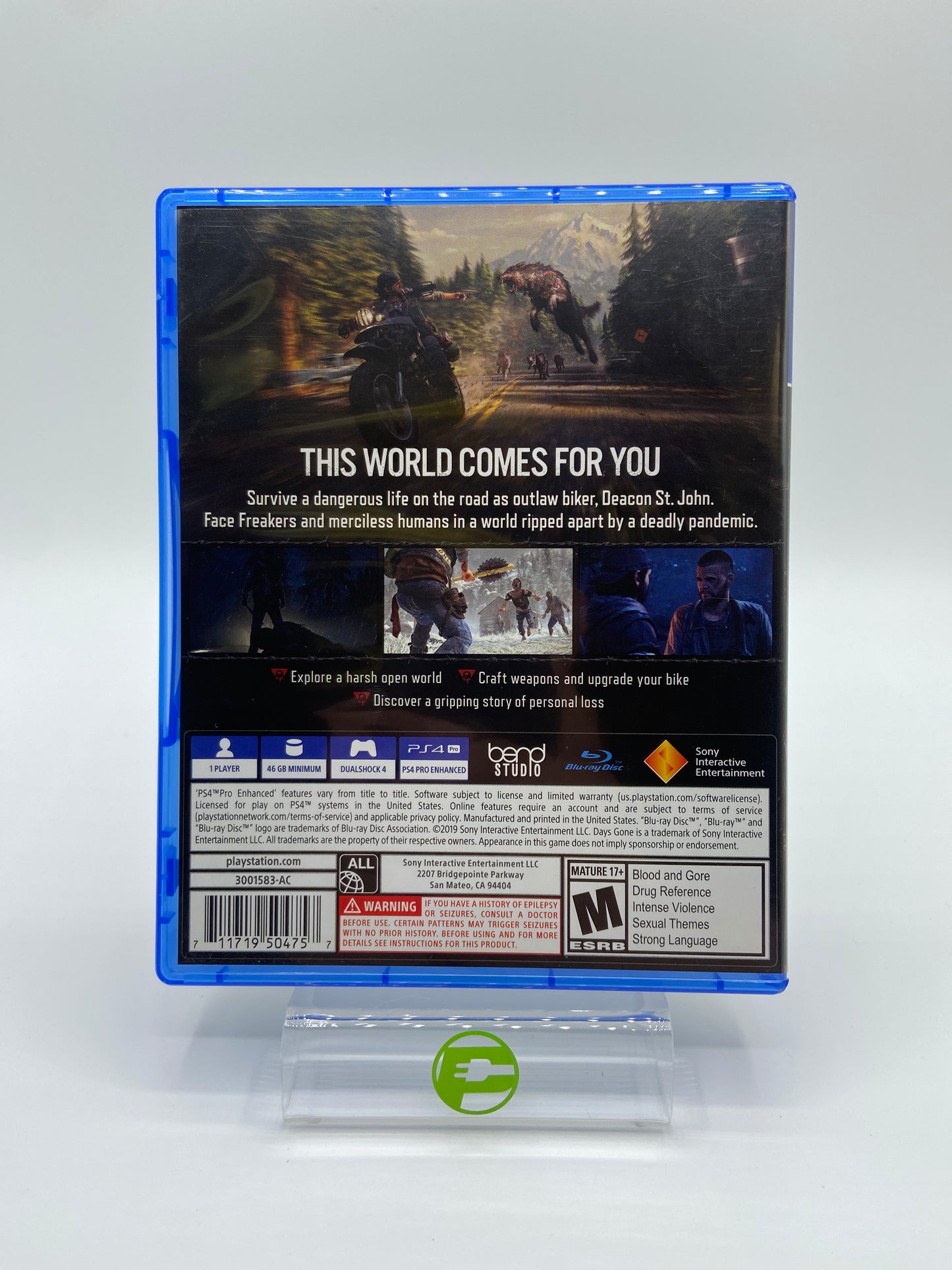Days Gone (Sony PlayStation 4 PS4, 2019)