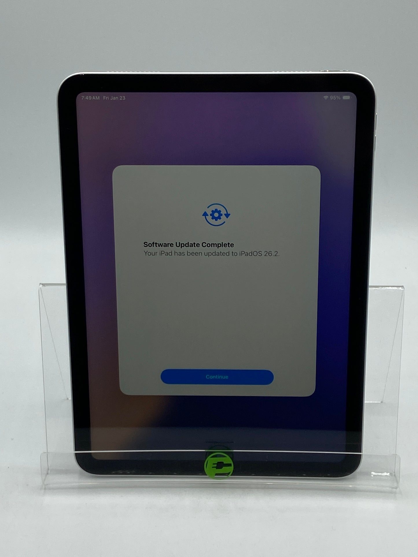 WiFi Only Apple iPad 10th Gen 64GB Silver MPQ03LL/A