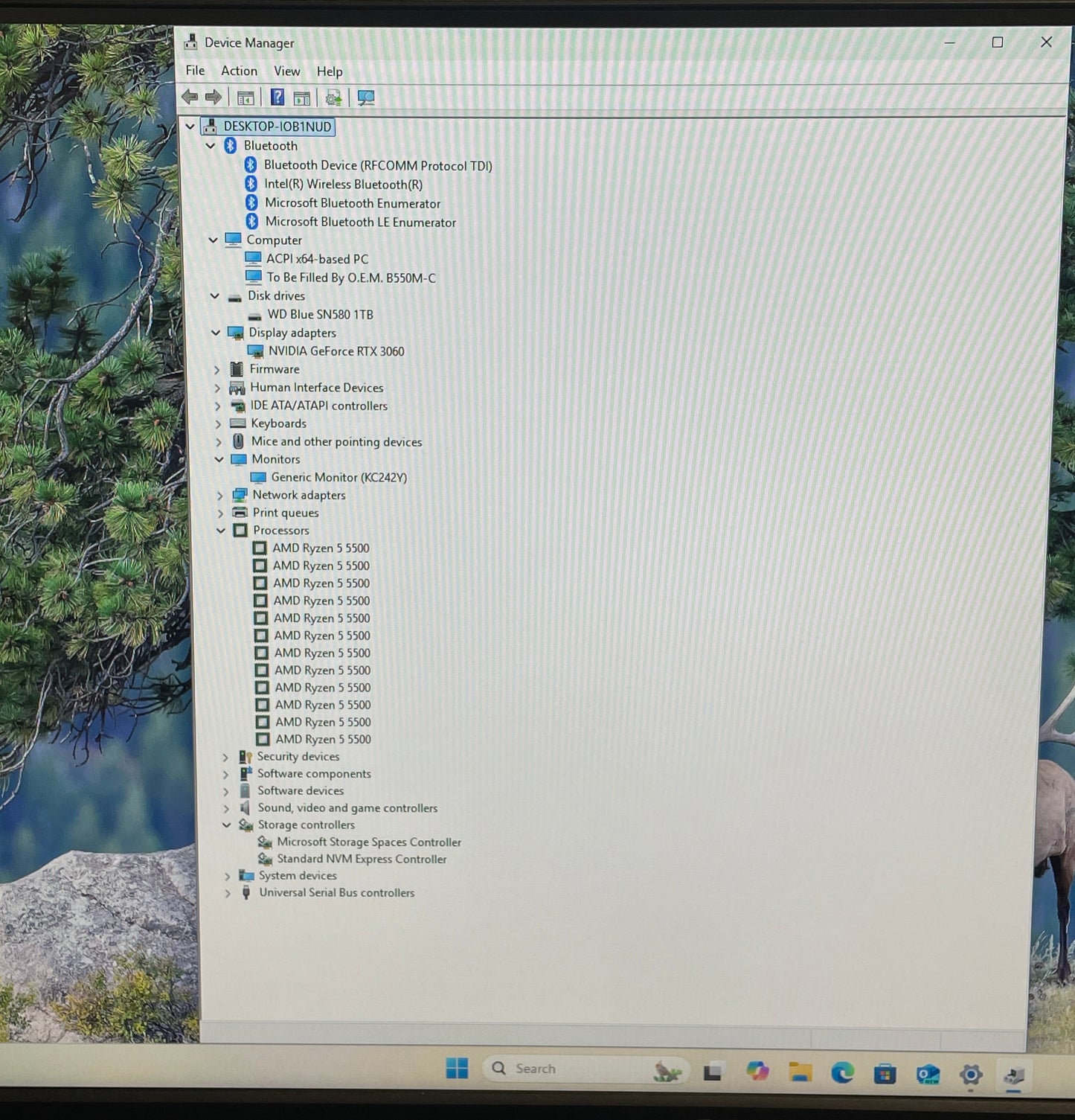 CyberPower C-Series Amd Ryzen 5 5500 3.60GHz 16GB 1TB SSD MSI GeForce RTX 3060