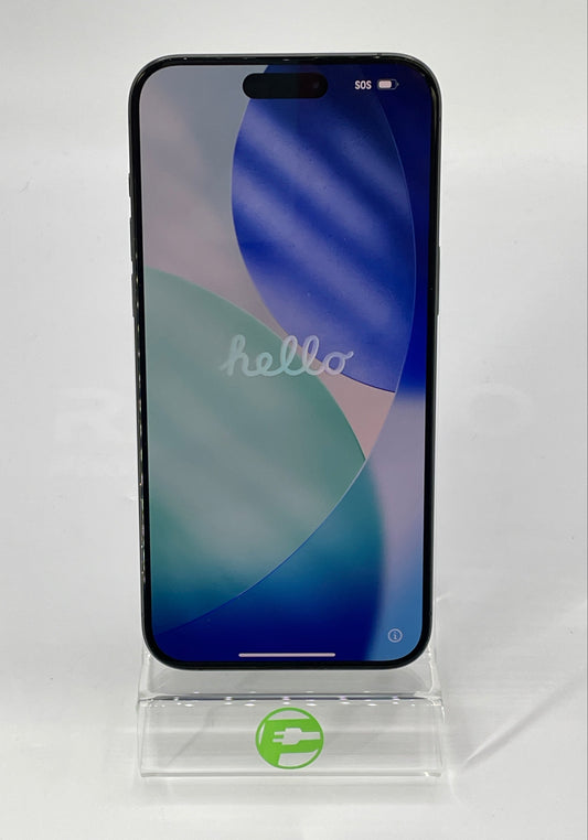 Factory Unlocked Apple iPhone 15 Pro Max 256GB Black Titanium MU663LL/A