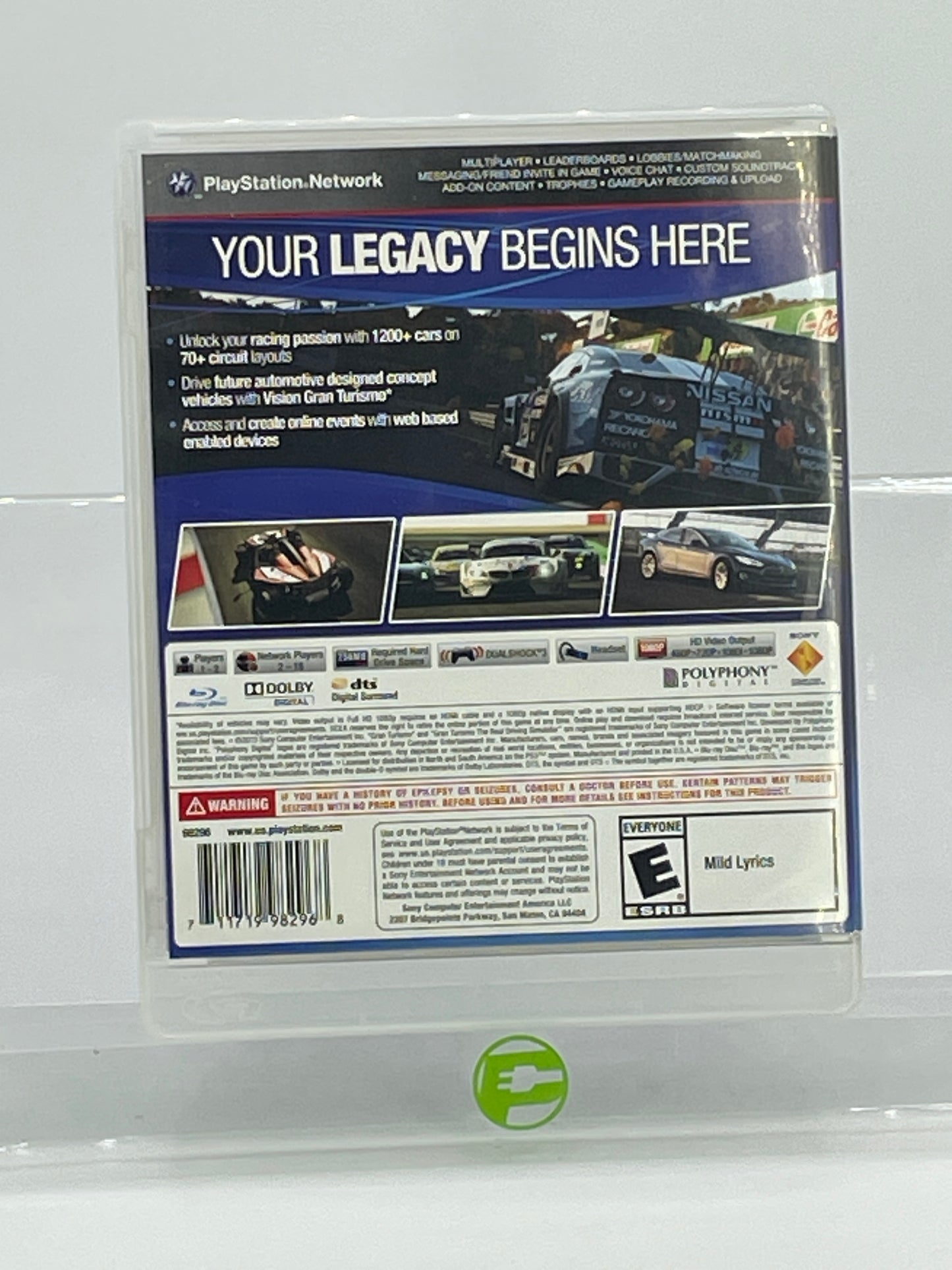 Gran Turismo 6 (Sony PlayStation 3 PS3, 2013)