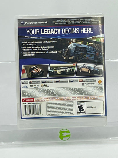 Gran Turismo 6 (Sony PlayStation 3 PS3, 2013)