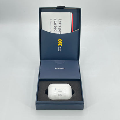 New Audien Hearing Atom Pro 2 Rechargeable OTC Hearing Aids