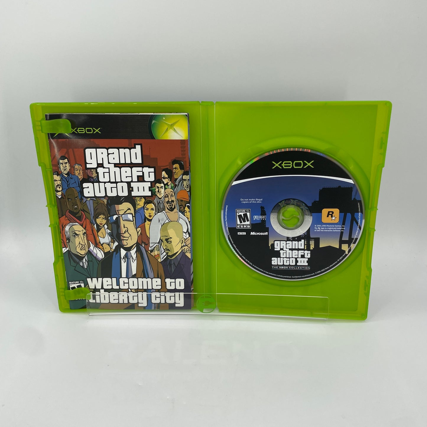 Grand Theft Auto Double Pack (Microsoft Xbox, 2003) CIB