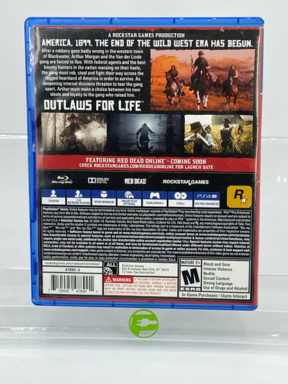 Red Dead Redemption 2 (Sony PlayStation 4 PS4, 2018) CIB