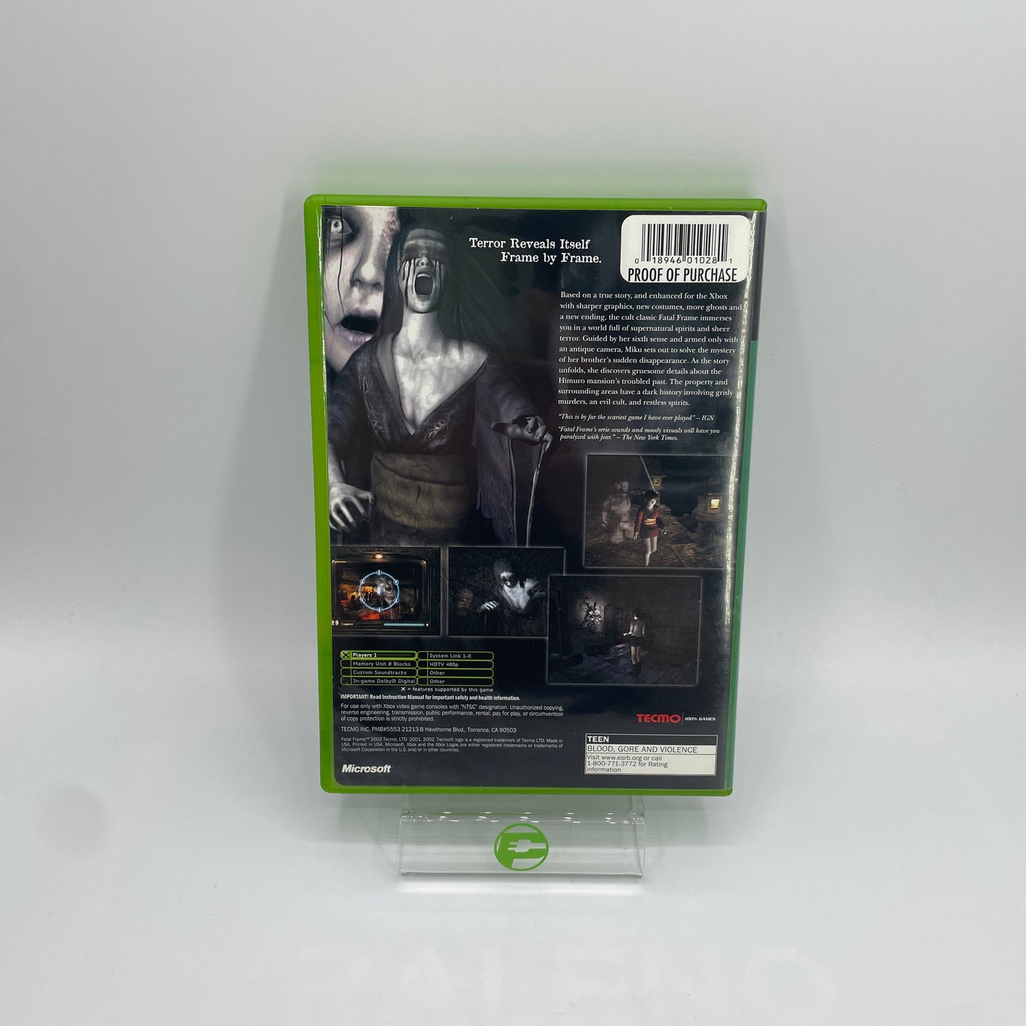 Fatal Frame (Microsoft Xbox, 2002) CIB