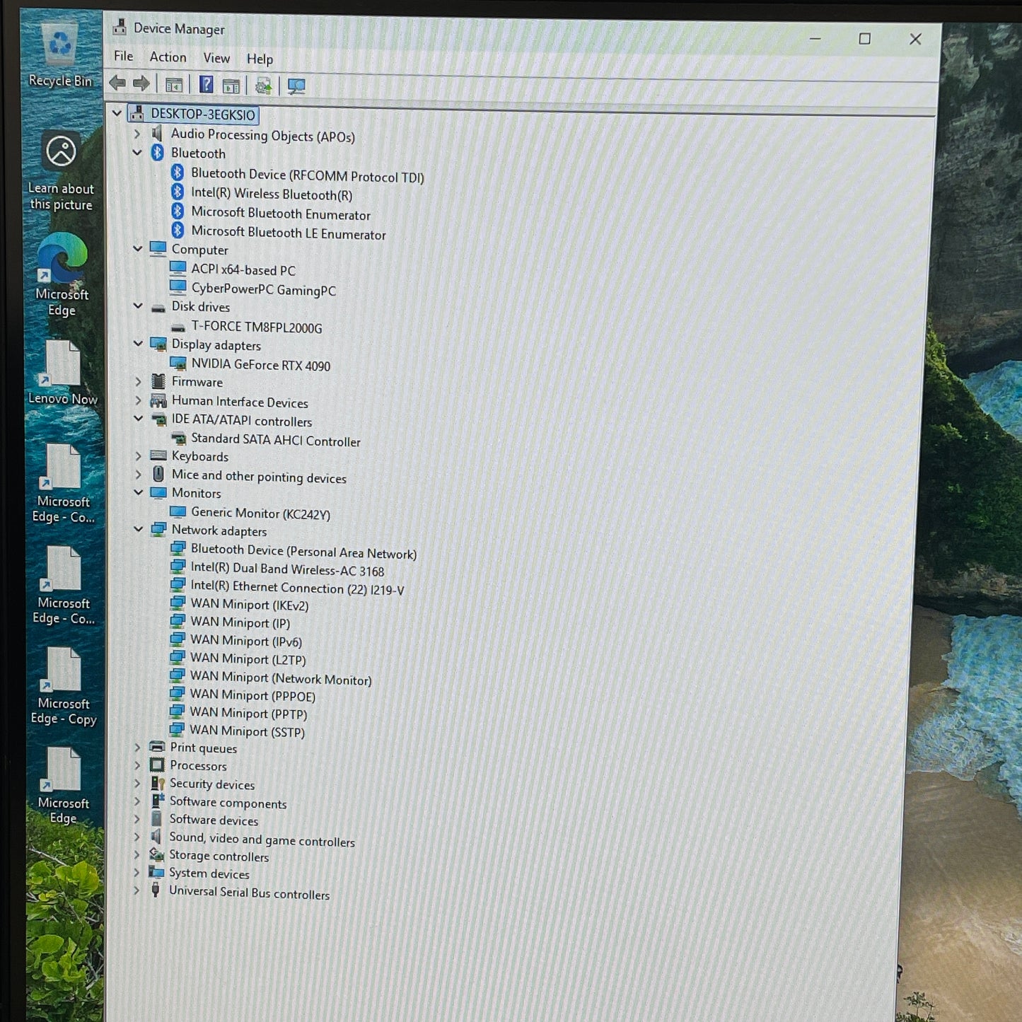 CyberPower C-Series i9-14900KF 3.20GHz 64GB RAM 2TB SSD ASUS GeForce RTX 4090
