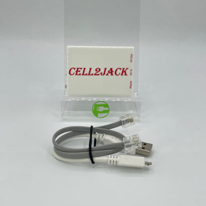CELL2JACK Cellphone to Home Phone Adapter